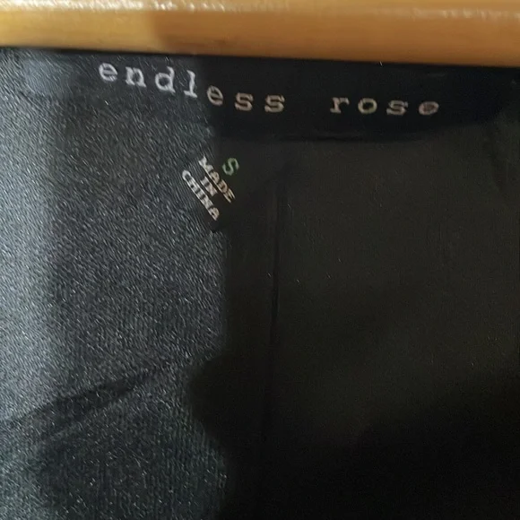 Endless Rose - Long Sleeve Sparkly Black and Blue Romper - Size Small - Picture 7 of 8